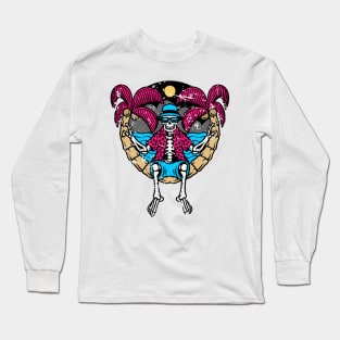 Summer skeleton Long Sleeve T-Shirt